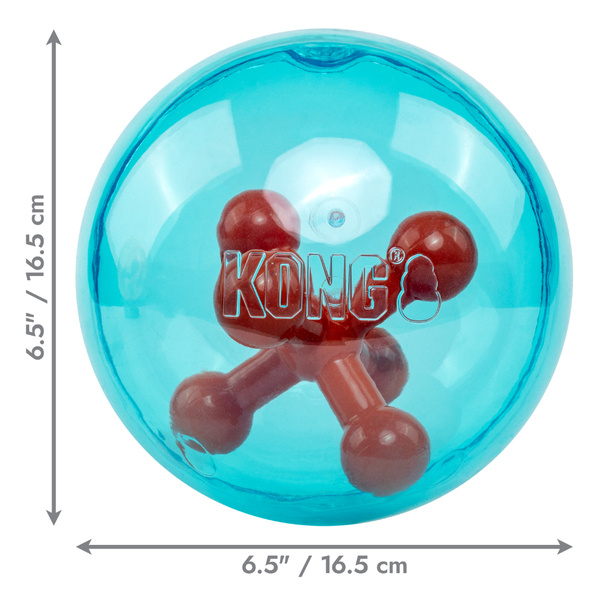 Kong Jumbler Jack Ball Assorted Med/Lrg