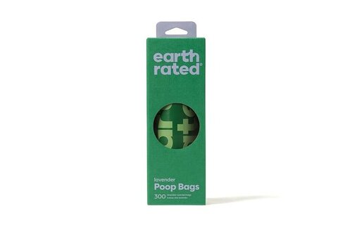 Earth Rated Poop Bags Lavender 300pk Roll
