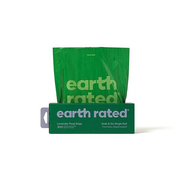 Earth Rated Poop Bags Lavender 300pk Roll