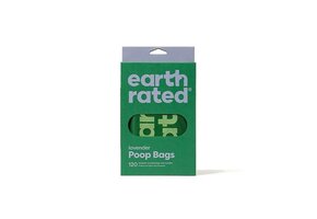 Earth Rated Poop Bags Lavender w/Handle 120pk