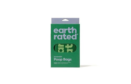 Earth Rated Poop Bags Lavender w/Handle 120pk