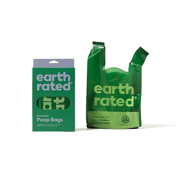 Earth Rated Poop Bags Lavender w/Handle 120pk