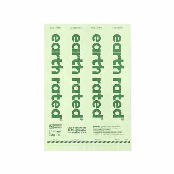 Earth Rated Unscented Veg-Based Refill 120pk