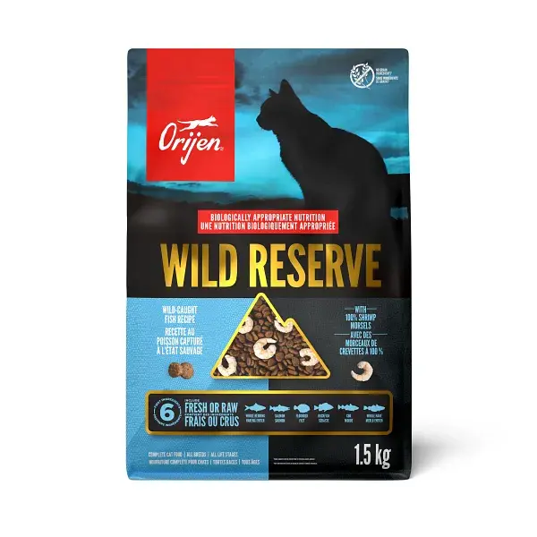 *New*Orijen Cat Wild Reserve Fish & Shrimp 1.5kg