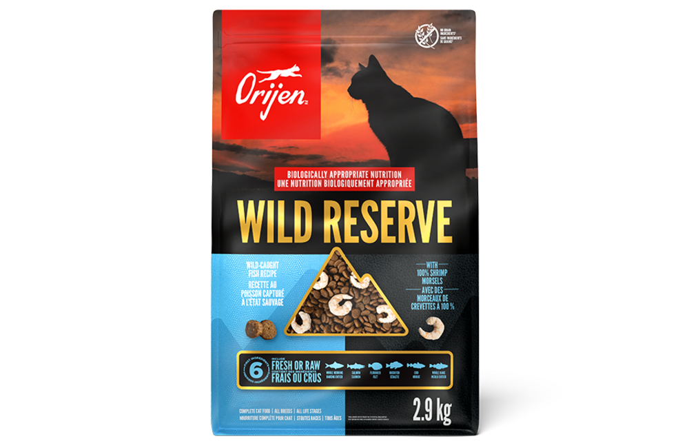 *New*Orijen Cat Wild Reserve Fish & Shrimp 2.9kg