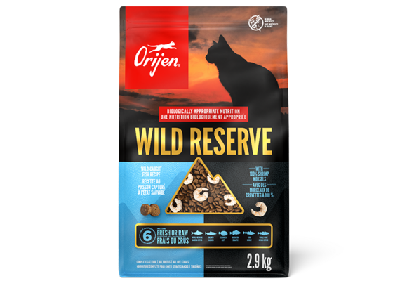 *New*Orijen Cat Wild Reserve Fish & Shrimp 2.9kg
