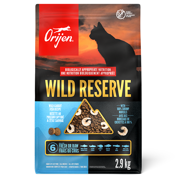 *New*Orijen Cat Wild Reserve Fish & Shrimp 2.9kg