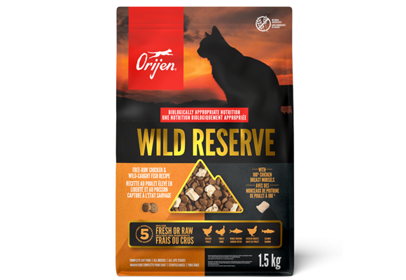 *New*Orijen Cat Wild Reserve Poultry & Fish 1.5kg