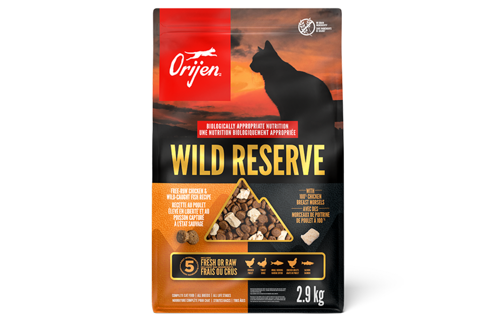 *New*Orijen Cat Wild Reserve Poultry & Fish 2.9kg