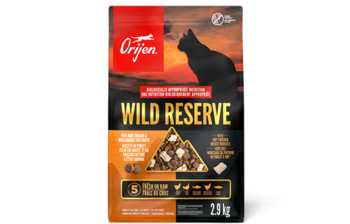 *New*Orijen Cat Wild Reserve Poultry & Fish 2.9kg