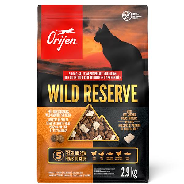*New*Orijen Cat Wild Reserve Poultry & Fish 2.9kg