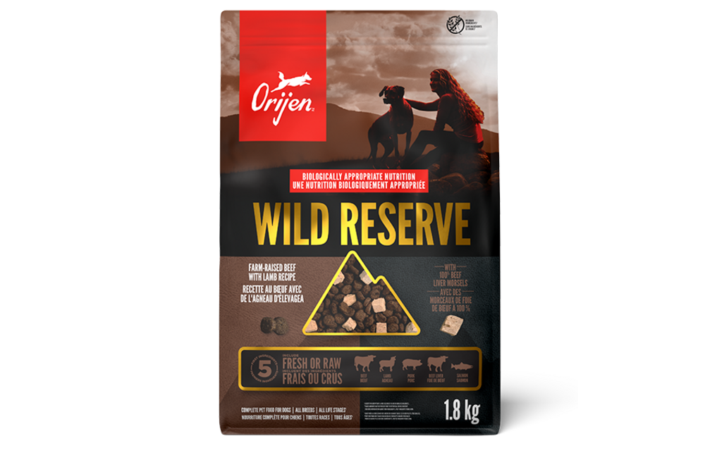 *New*Orijen Dog Wild Reserve Beef 1.8kg