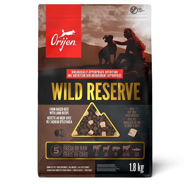 *New*Orijen Dog Wild Reserve Beef 1.8kg