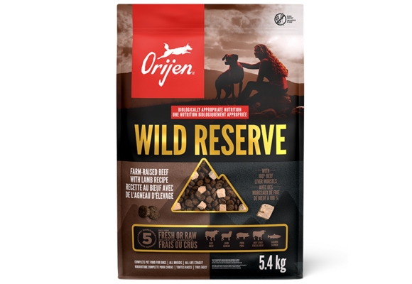 *New*Orijen Dog Wild Reserve Beef 5.4kg