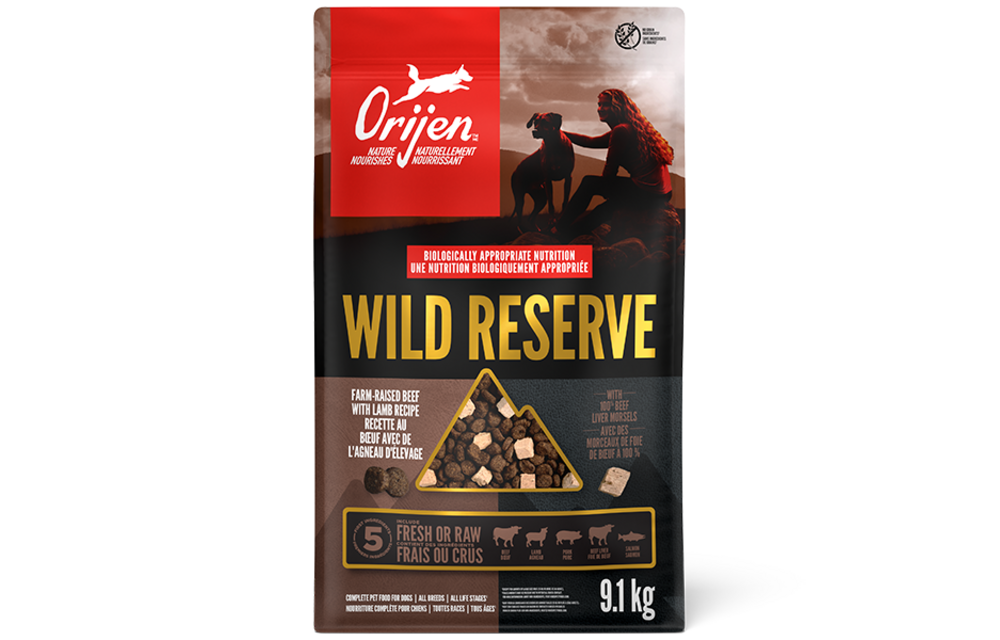 *New*Orijen Dog Wild Reserve Beef 9.1kg
