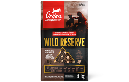 *New*Orijen Dog Wild Reserve Beef 9.1kg