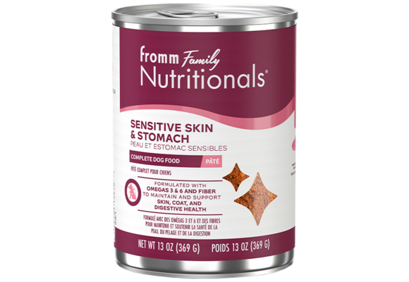 Fromm Dog Nutritionals Supplement Sensitive Skin & Stomach Pate 13oz