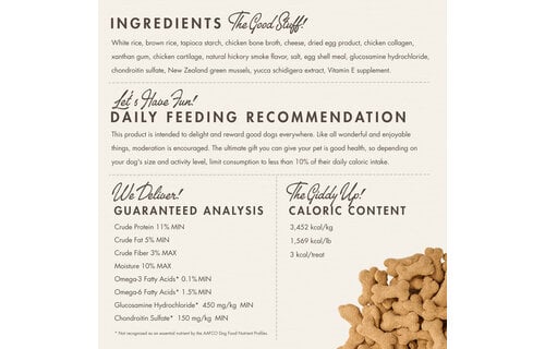 Fromm Dog Nutritionals Treats Mobility 6oz