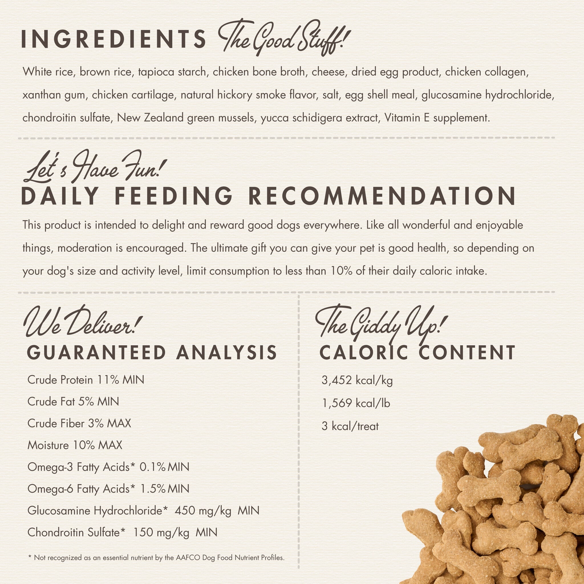 Fromm Dog Nutritionals Treats Mobility 6oz