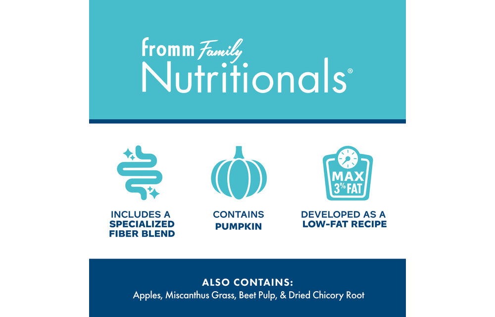 Fromm Dog Nutritionals Supplement Digestive Support LowFat 13oz