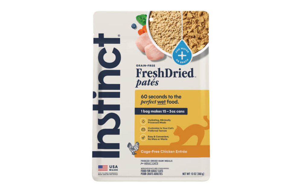 Instinct Cat Fresh Dried Pates Chicken Entree 13oz