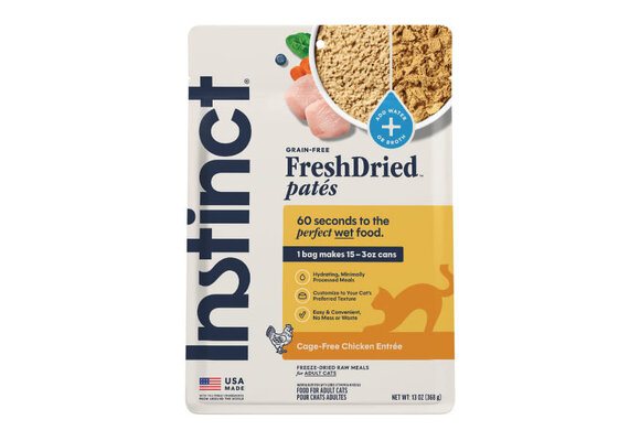 Instinct Cat Fresh Dried Pates Chicken Entree 13oz