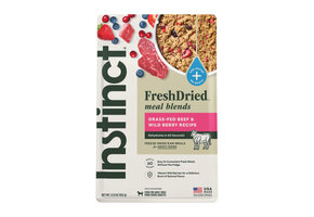 Instinct Dog Fresh Dried Meal Blends Beef & WildBerries 23oz