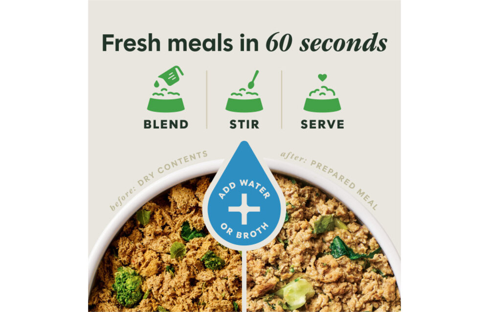 Instinct Dog Fresh Dried Meal Blends Chicken & Supergreens 23oz