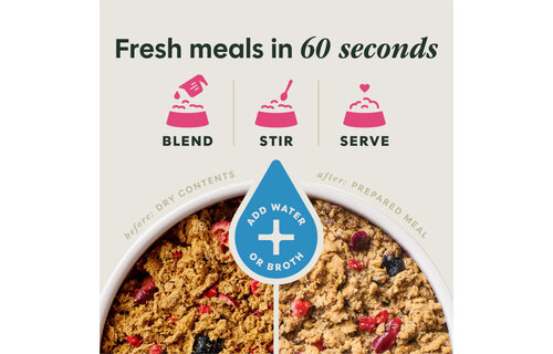 Instinct Dog Fresh Dried Meal Blends Beef & WildBerries 23oz