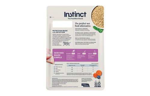 Instinct Cat Fresh Dried Pates Rabbit Entree 13oz