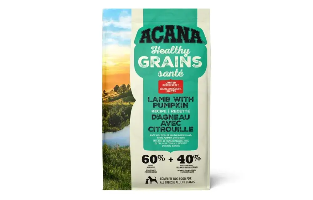 *New*Acana Dog Healthy Grains Lamb with Pumpkin 1.8kg