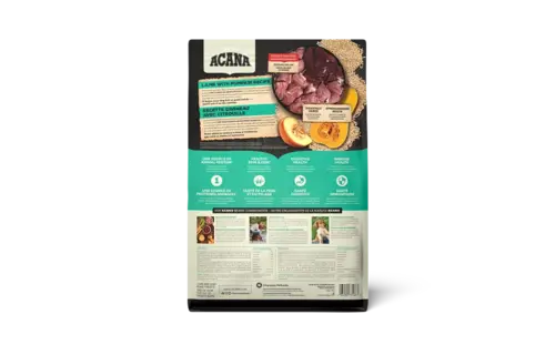 *New*Acana Dog Healthy Grains Lamb with Pumpkin 1.8kg