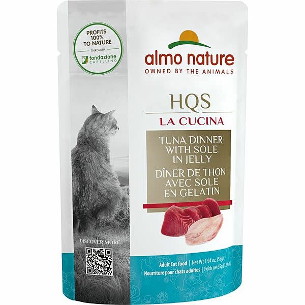 Almo La Cucina Tuna & Sole 55g Pouch
