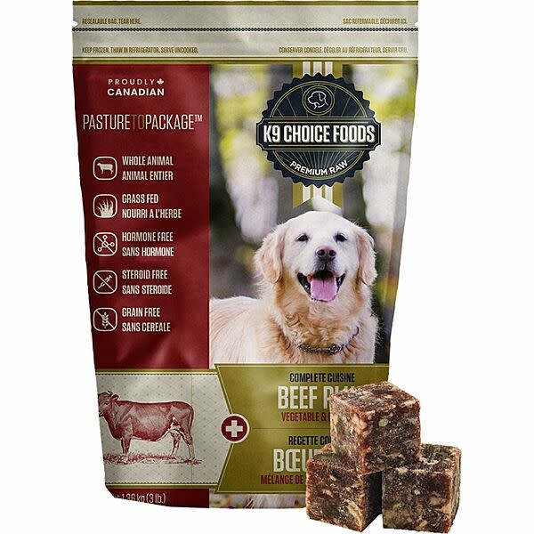K9 Choice Complete - Beef Plus 3lb