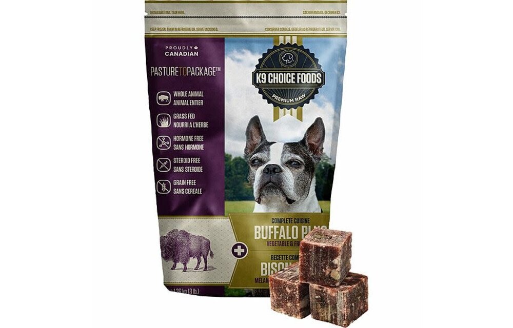 K9 Choice Complete - Buffalo Plus 3Lb