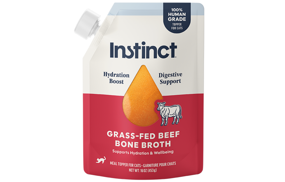 Instinct Cat Bone Broth Beef 16oz
