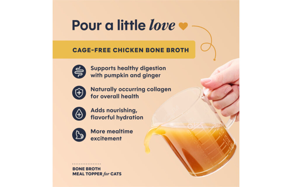 Instinct Cat Bone Broth Chicken 16oz
