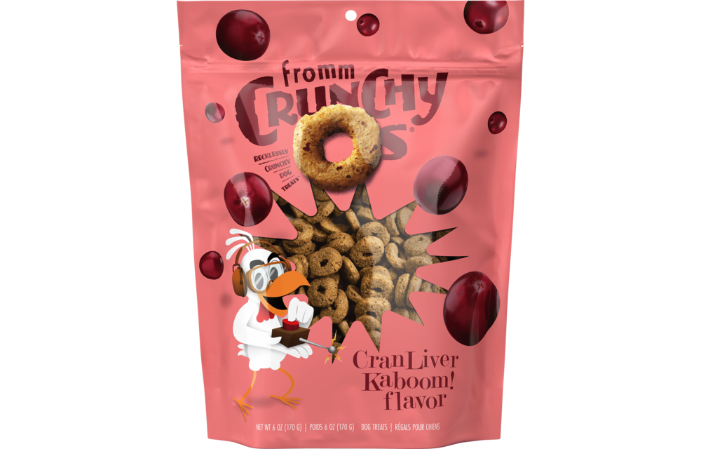 Fromm Crunchy O’s CranLiver Kaboom 6oz