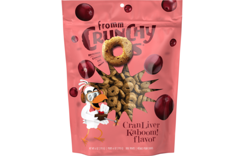 Fromm Crunchy O’s CranLiver Kaboom 6oz