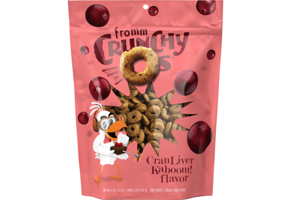 Fromm Crunchy O’s CranLiver Kaboom 6oz
