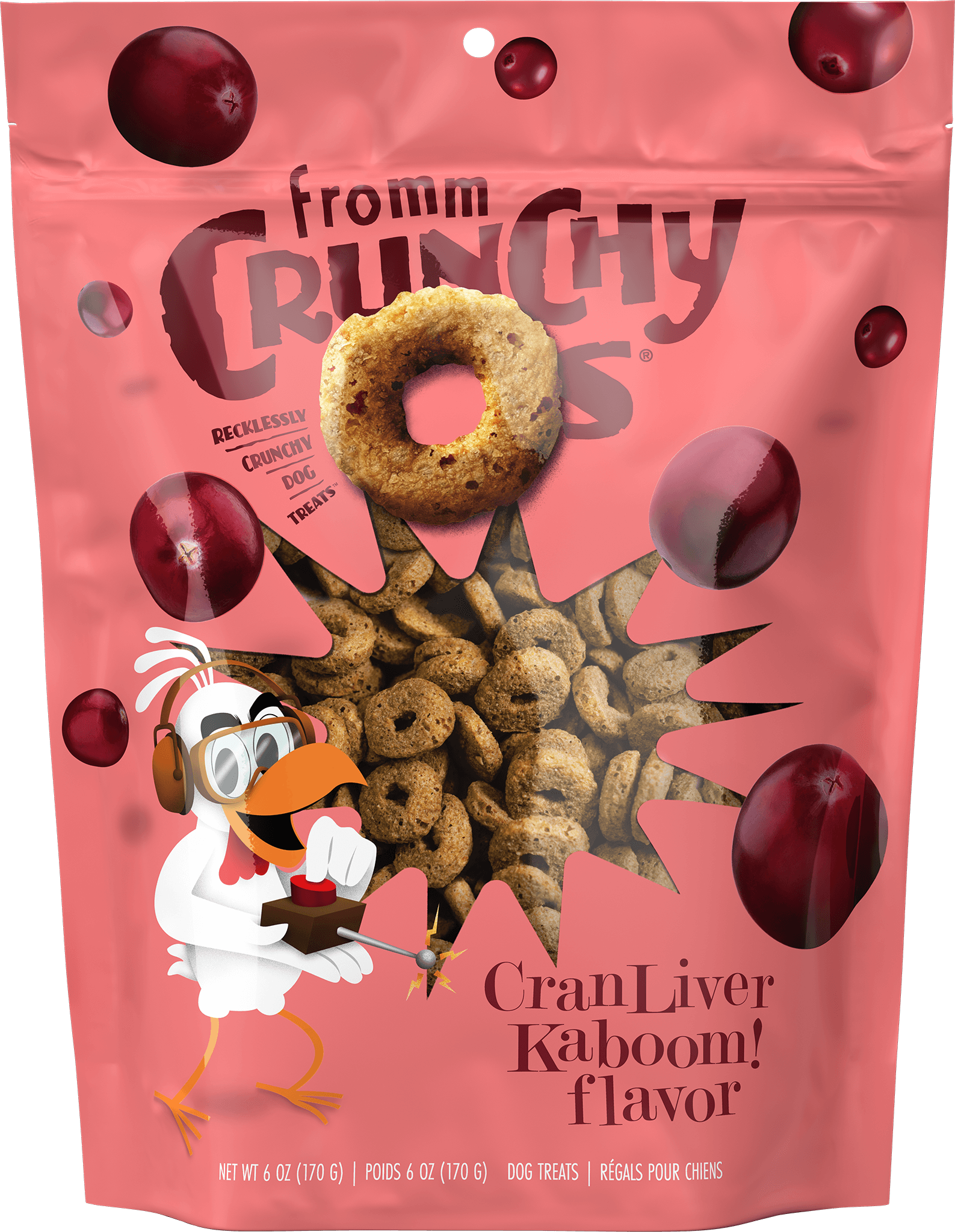 Fromm Crunchy O’s CranLiver Kaboom 6oz