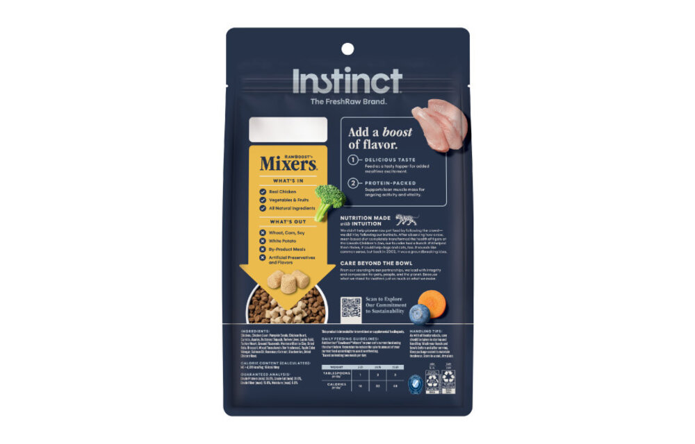 Instinct Cat Raw Boost FD Mixers Chicken 6oz