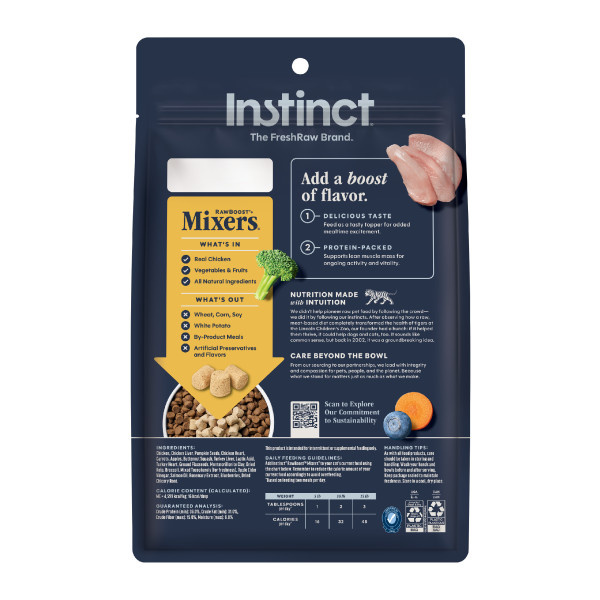 Instinct Cat Raw Boost FD Mixers Chicken 6oz
