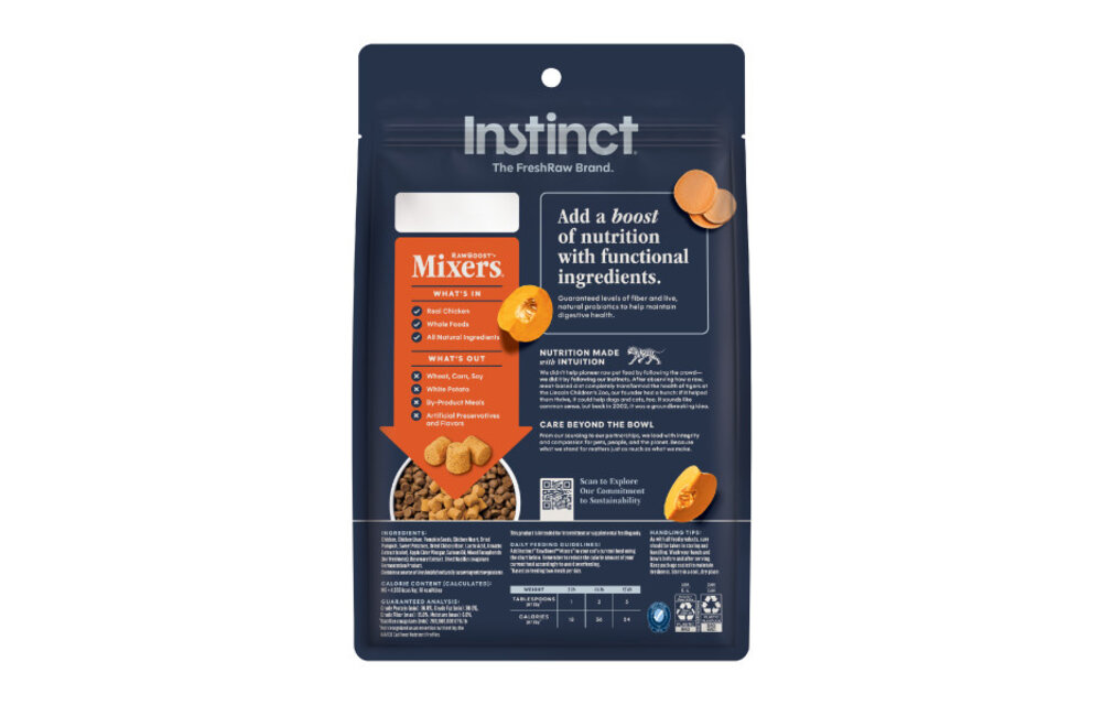 Instinct Cat Raw Boost FD Mixers Digestive Health 5.5oz
