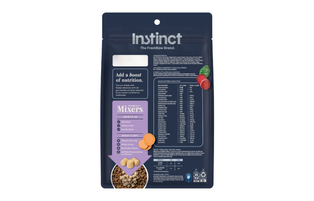 Instinct Cat Raw Boost FD Mixers Multivitamin 5.5oz