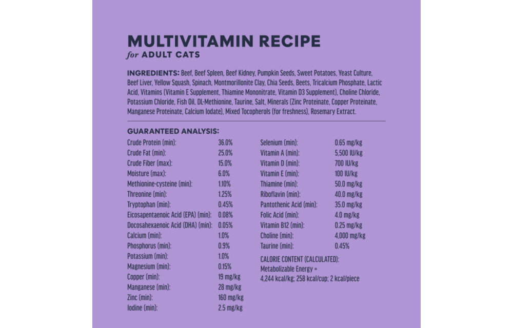 Instinct Cat Raw Boost FD Mixers Multivitamin 5.5oz