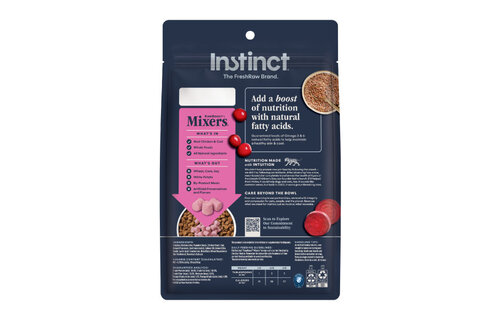 Instinct Cat Raw Boost FD Mixers Skin & Coat 5.5oz