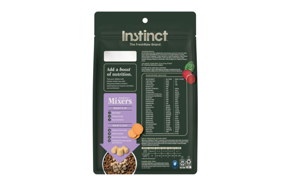 Instinct Dog Raw Boost FD Mixers Multivitamin 5.5oz