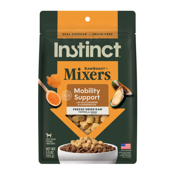 Instinct Dog Raw Boost FD Mixers Mobility Support 5.5oz