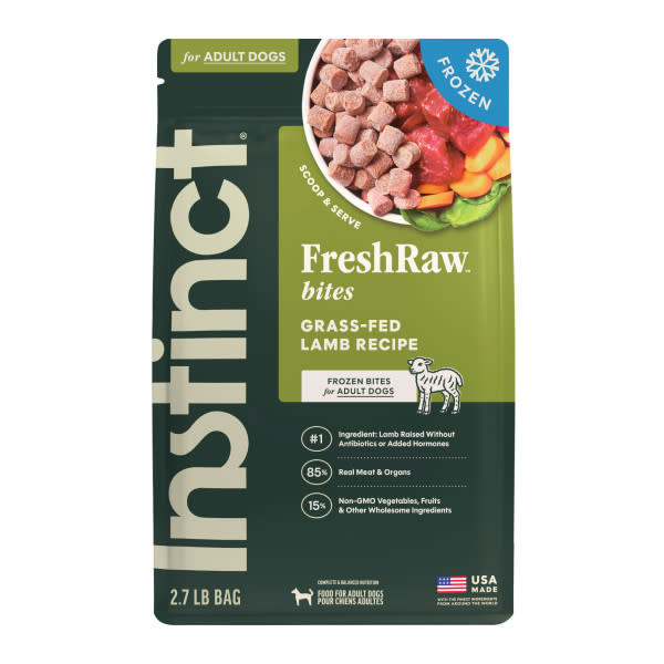 Instinct Dog Raw Lamb Bites 2.7lb